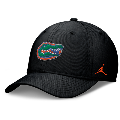 Florida Gators Jordan Brand Rise SwooshFlex Dri-FIT Hat - Black