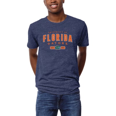 Florida Gators League Collegiate Wear  Victory Falls Tri-Blend T-Shirt - Heather Royal