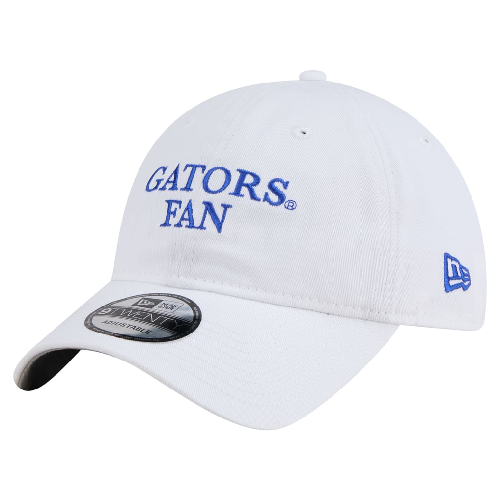 Florida Gators New Era Fan 9TWENTY Adjustable Hat - White