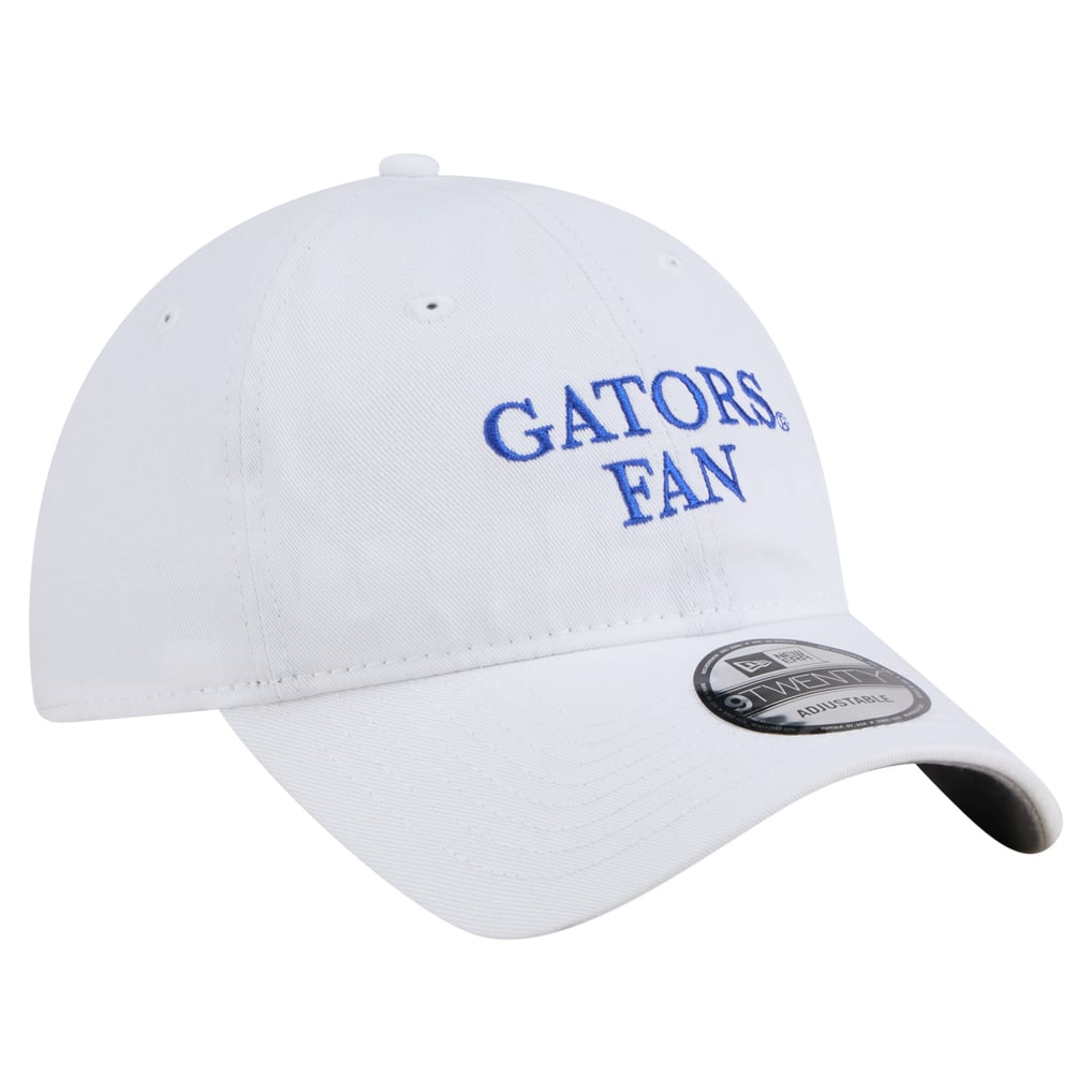 Florida Gators New Era Fan 9TWENTY Adjustable Hat - White
