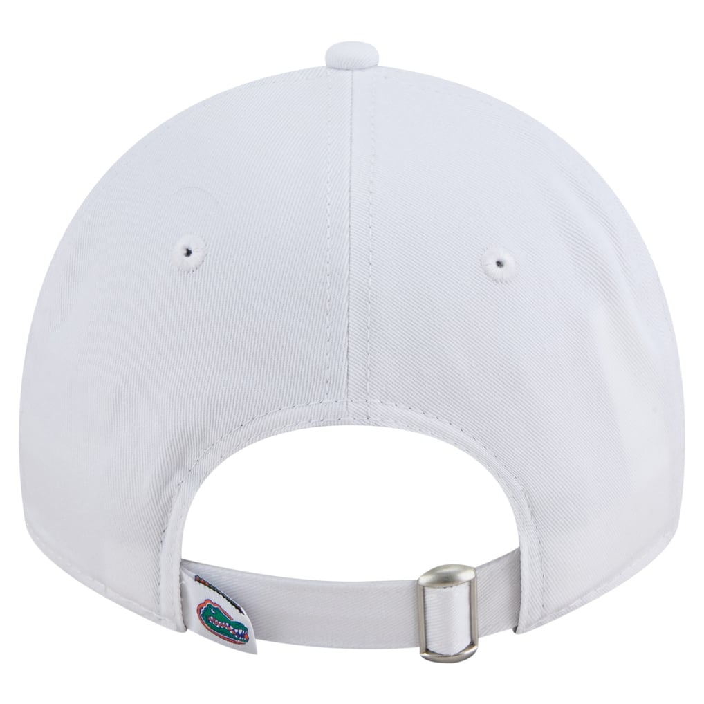 Florida Gators New Era Fan 9TWENTY Adjustable Hat - White