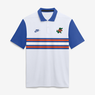 Florida Gators Nike Men's Legacy Vapor Logo Dri-FIT Polo - White
