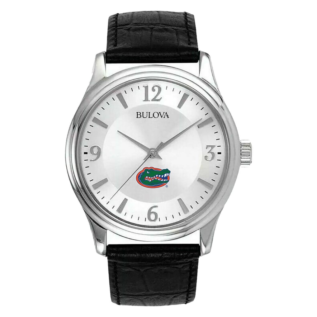 Florida Gators Leather Watch - Silver