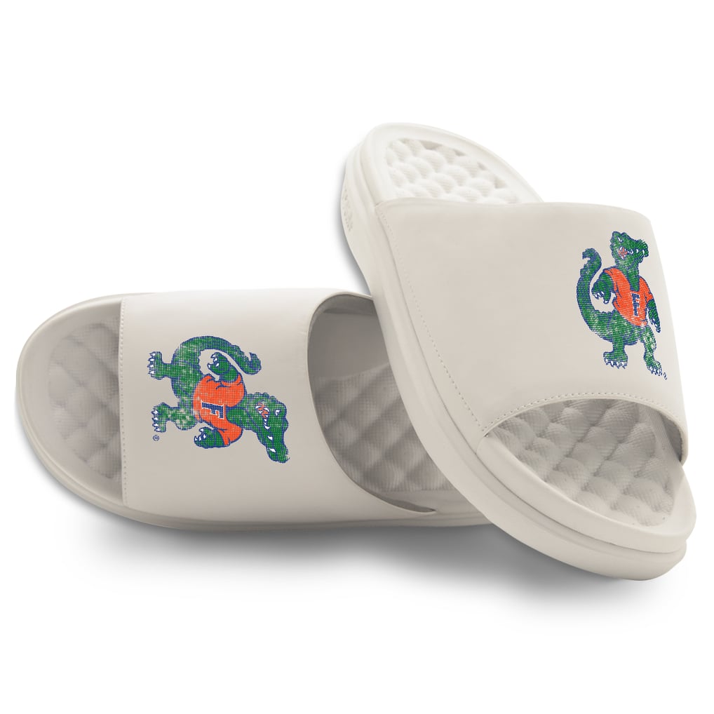 Florida Gators ISlide Unisex Pixeled Distressed Motive Slide Sandals