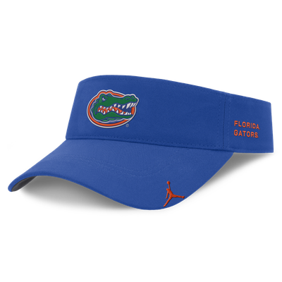 Florida Gators Jordan Brand Unisex 2026 On-Field Ace Adjustable Visor - Royal