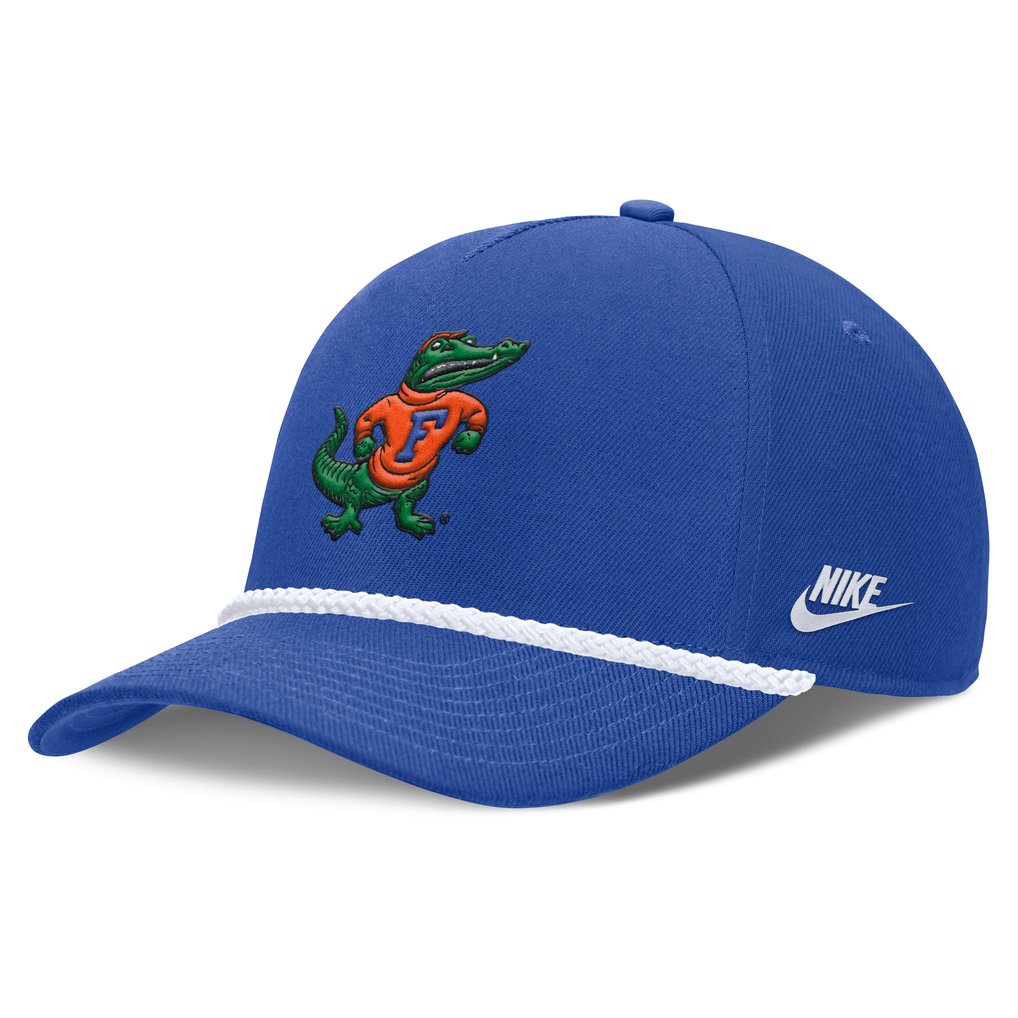 Florida Gators Nike Unisex 2026 Basketball Refresh 5-Panel Rope Rise Hat - Royal