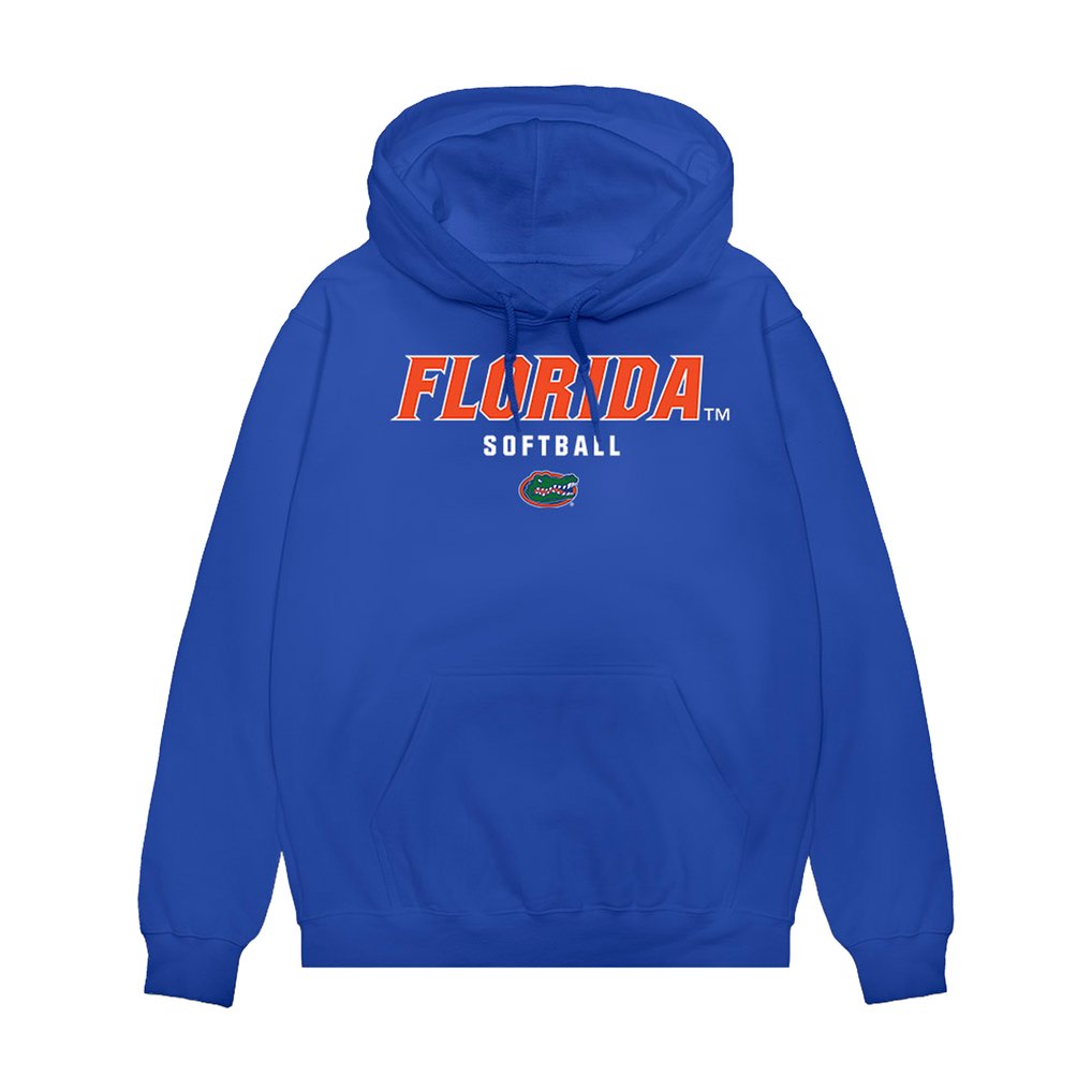 Florida Gators Unisex NIL Pick-A-Player Softball Pullover Hoodie - Royal