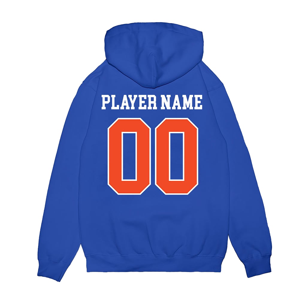 Florida Gators Unisex NIL Pick-A-Player Softball Pullover Hoodie - Royal