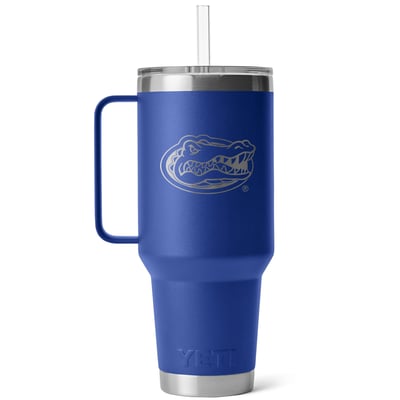 Florida Gators YETI 42oz. Rambler Straw Mug