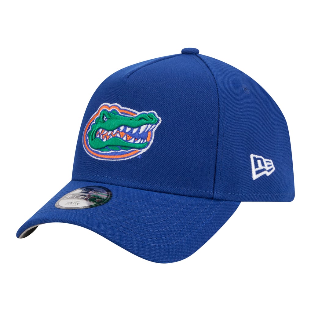 Florida Gators New Era Youth 9FORTY A-Frame Adjustable Hat - Royal