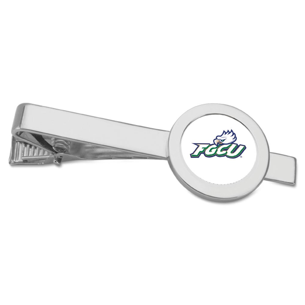 Florida Gulf Coast Eagles Team Logo Tie Bar - Silver