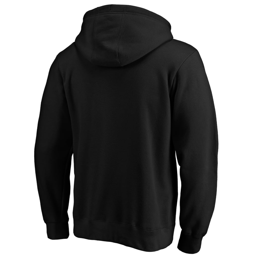 Miami Marlins Cooperstown Collection Huntington Logo Fitted Pullover Hoodie - Black