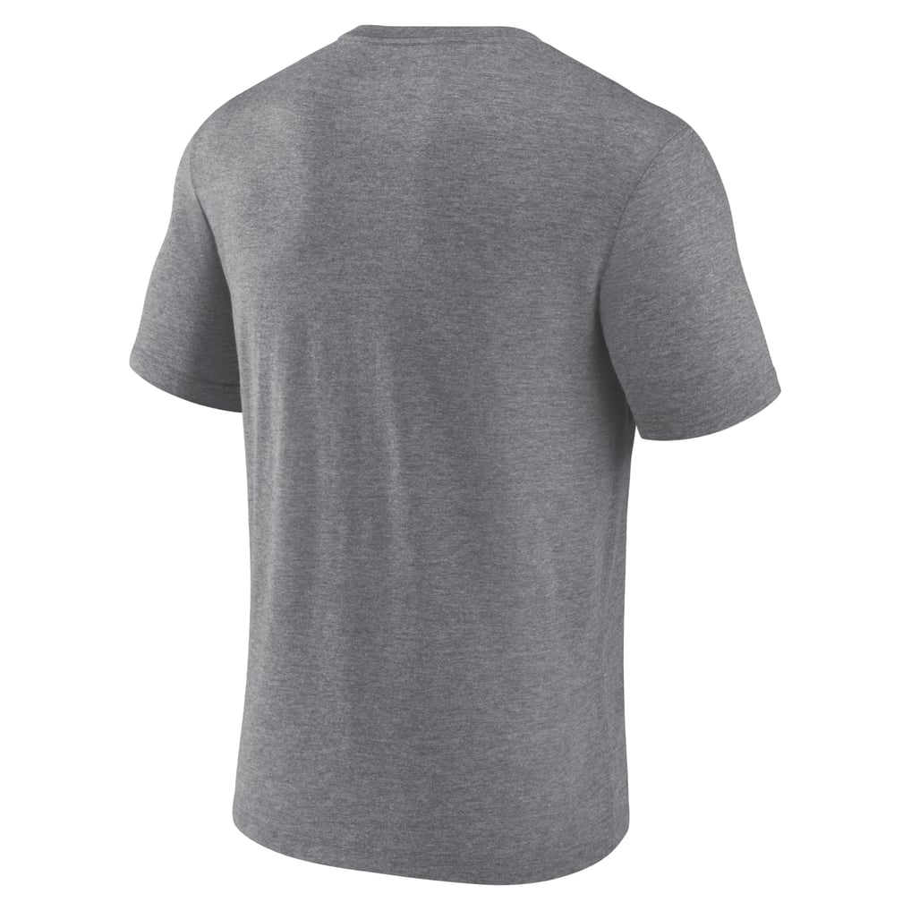 Florida Marlins Line Corps Tri-Blend T-Shirt - Heather Gray