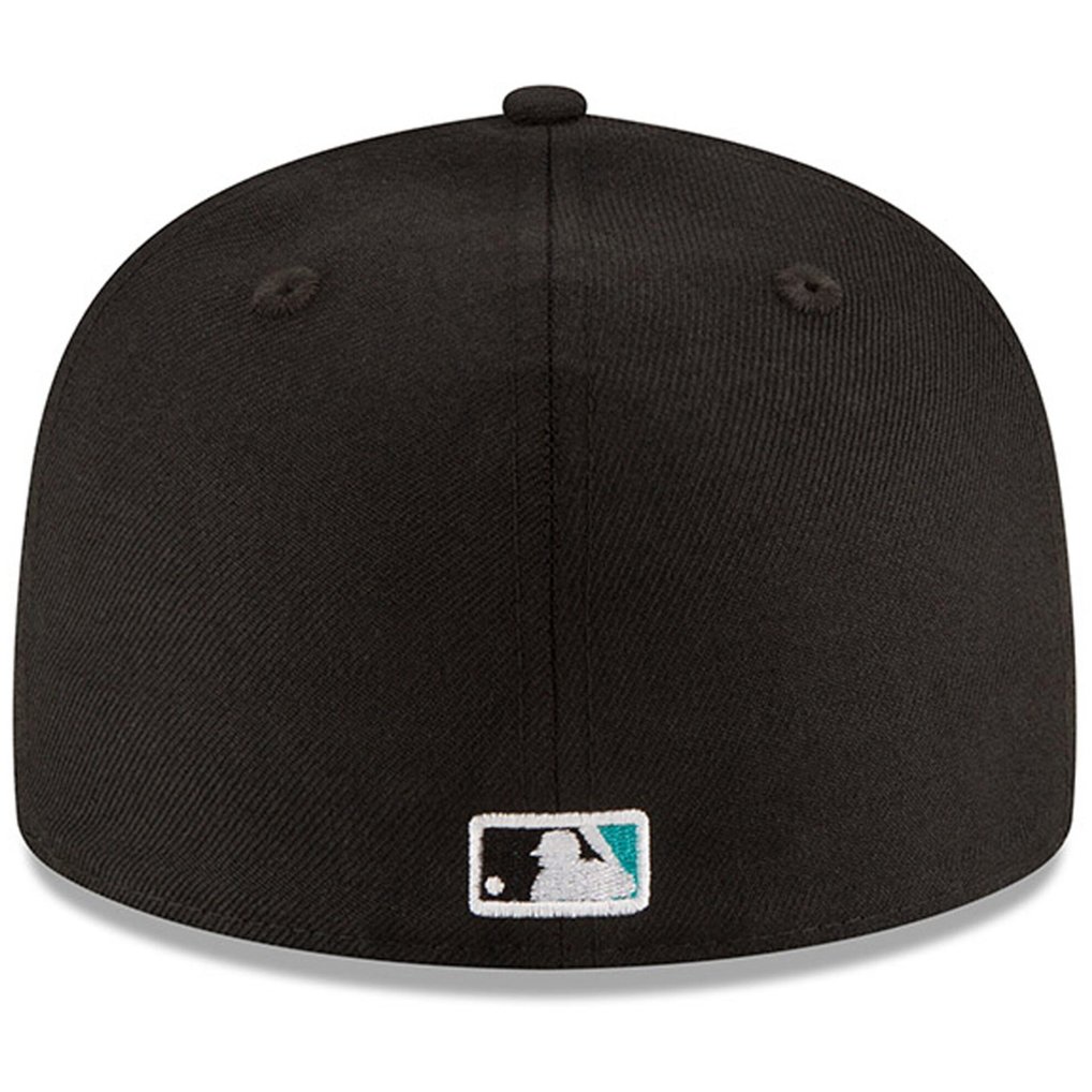 Florida Marlins New Era Side Patch 1997 World Series 59FIFTY Fitted Hat - Black