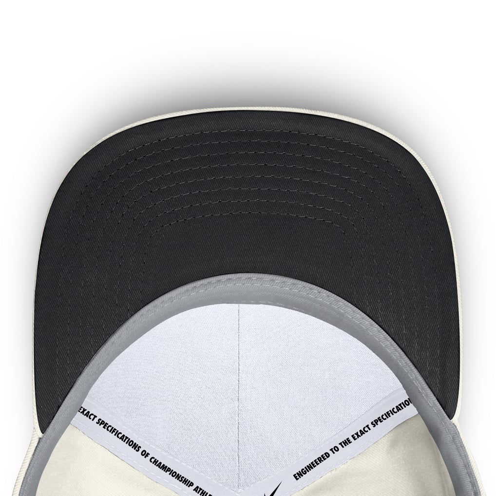 Florida Marlins Nike Cooperstown Collection Rise Adjustable Hat - Cream