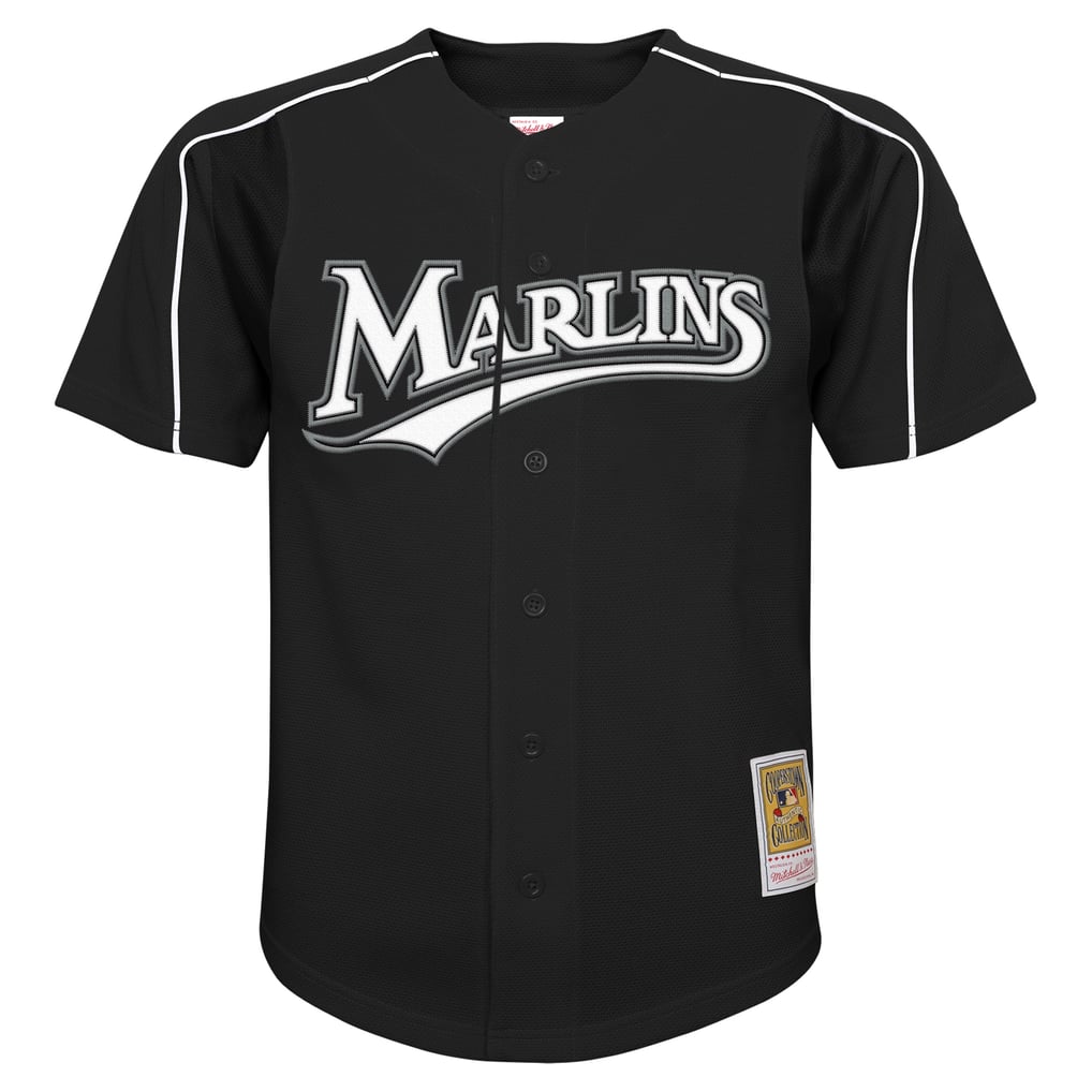Miguel Cabrera Florida Marlins Mitchell & Ness Youth Mesh Batting Practice Replica Jersey - Black