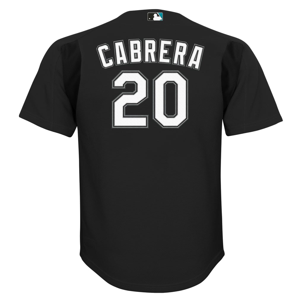 Miguel Cabrera Florida Marlins Mitchell & Ness Youth Mesh Batting Practice Replica Jersey - Black