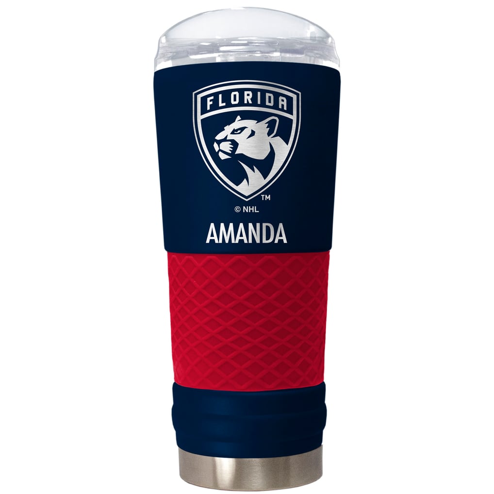 Florida Panthers 24oz. Personalized Team Color Draft Tumbler