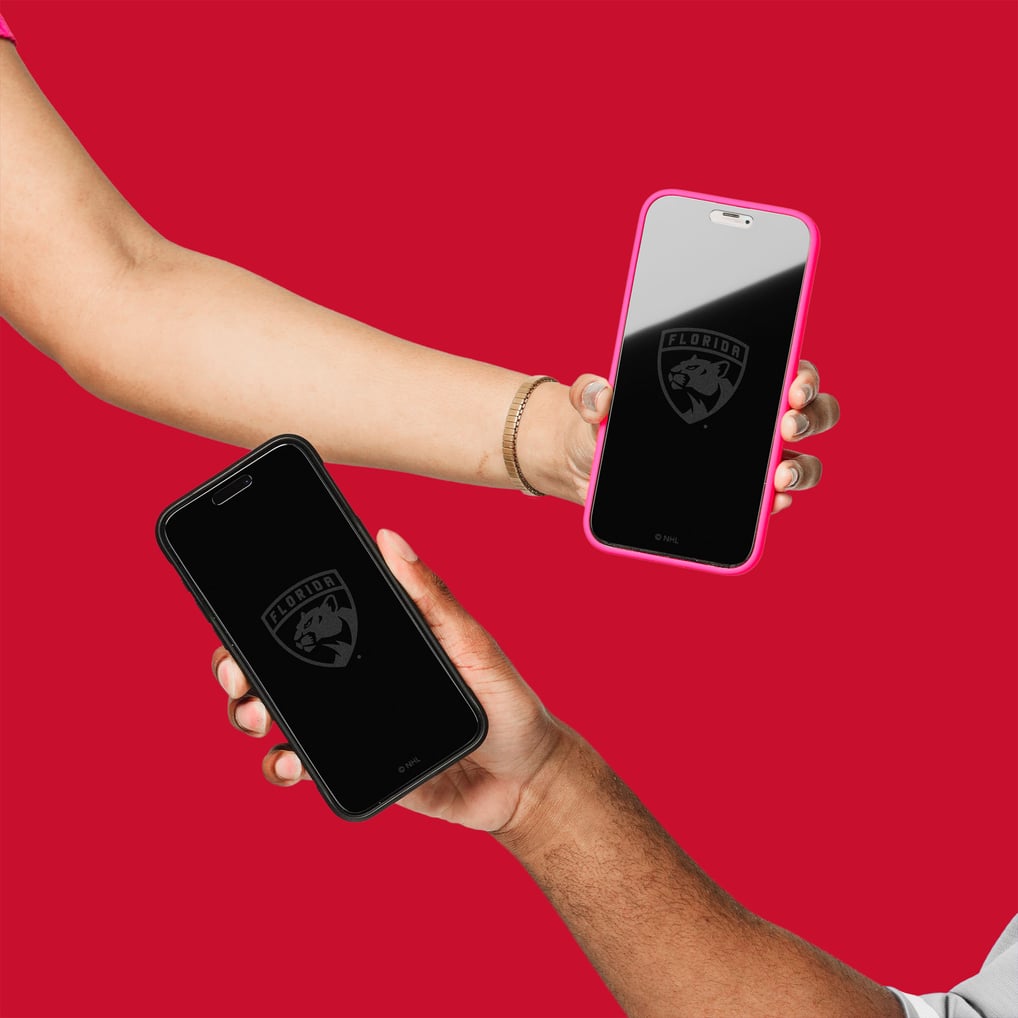 Florida Panthers Disappearing Logo iPhone Screen Protector