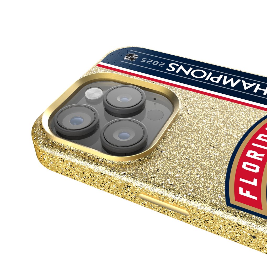Florida Panthers Keyscaper 2025 Stanley Cup Champions iPhone Bling Case