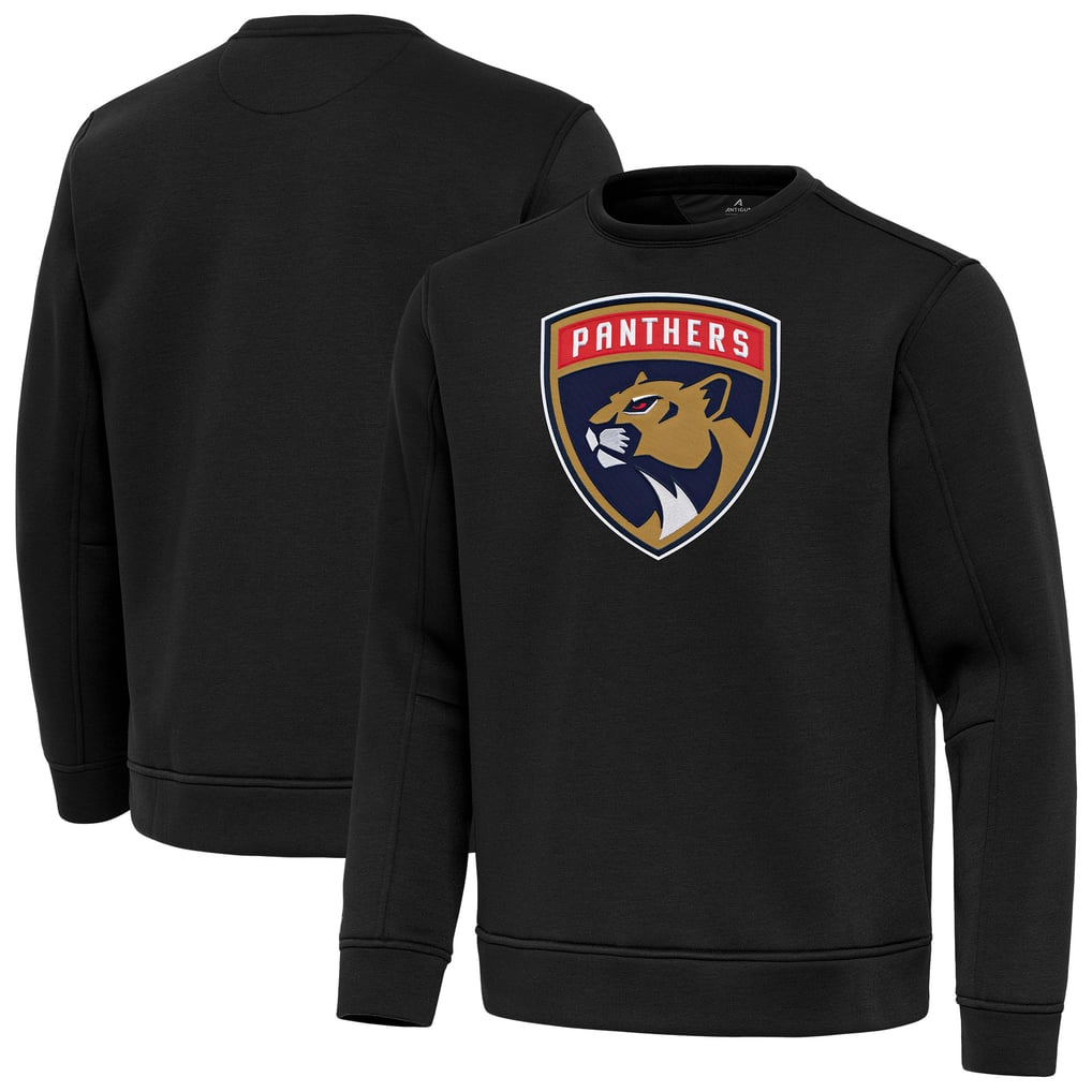 Florida Panthers Antigua Relevant Lightweight Pullover Sweatshirt - Black