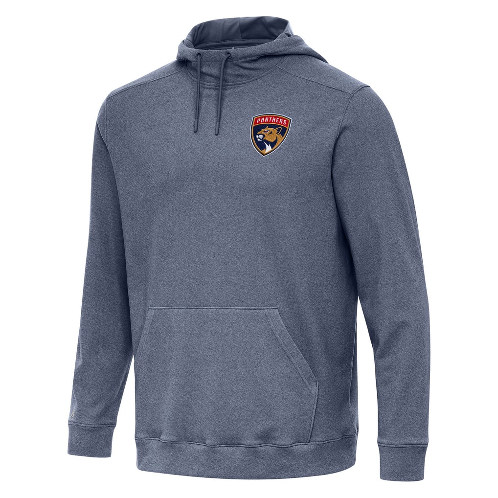 Florida Panthers Antigua Cloud Pullover Hoodie - Heather Navy