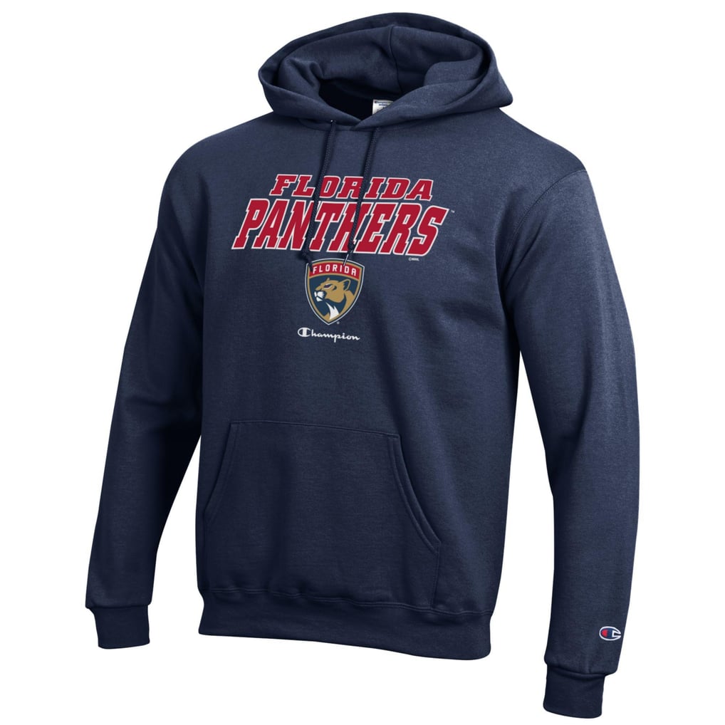 Florida Panthers Champion Eco Powerblend Pullover Hoodie - Navy