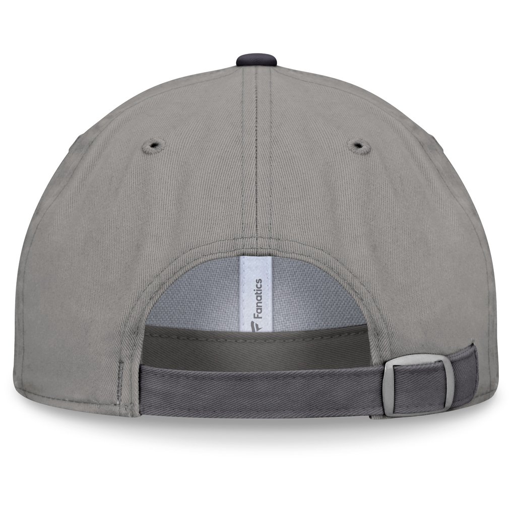Florida Panthers Fanatics 2024 Eastern Conference Champions Unstructured Adjustable Hat - Gray/Charcoal