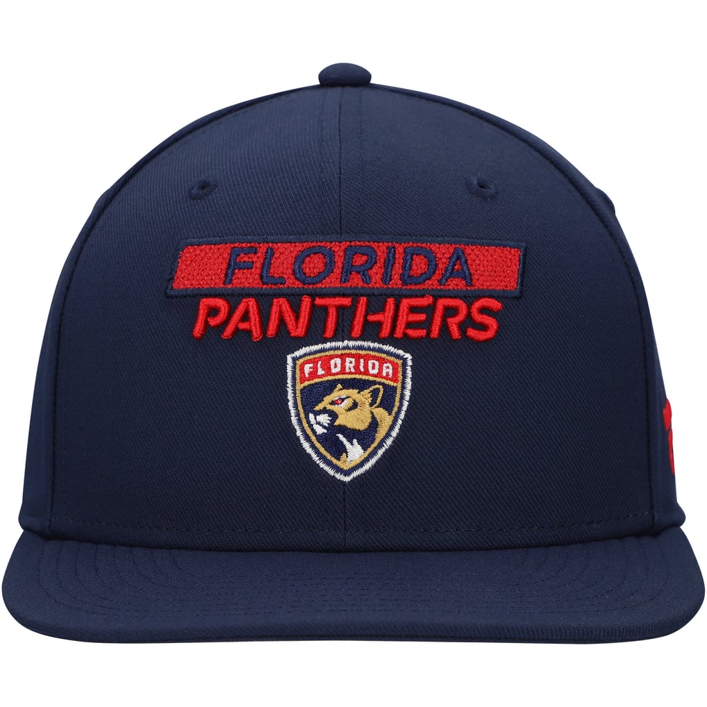 Florida Panthers Fanatics Authentic Pro Rink Prime Snapback Hat - Navy
