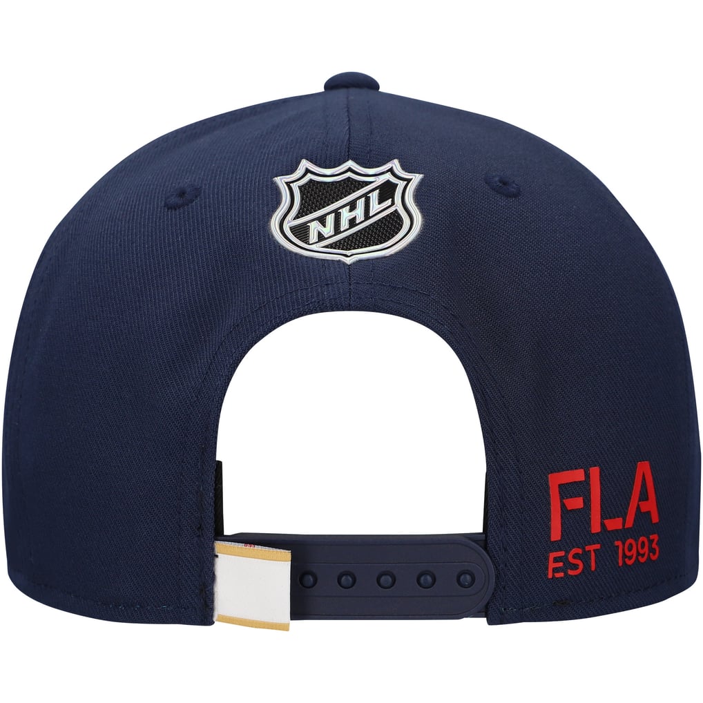 Florida Panthers Fanatics Authentic Pro Rink Prime Snapback Hat - Navy