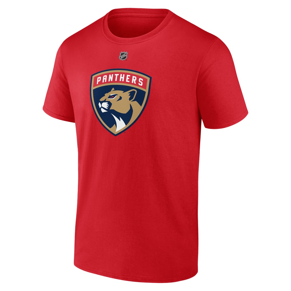 Seth Jones Florida Panthers Fanatics Authentic Stack Name & Number T-Shirt - Red