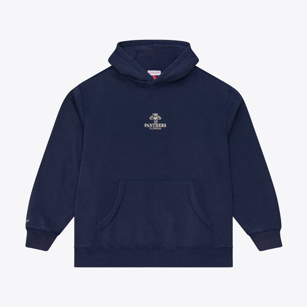 Florida Panthers Mitchell & Ness Core Essentials Hoodie - Navy
