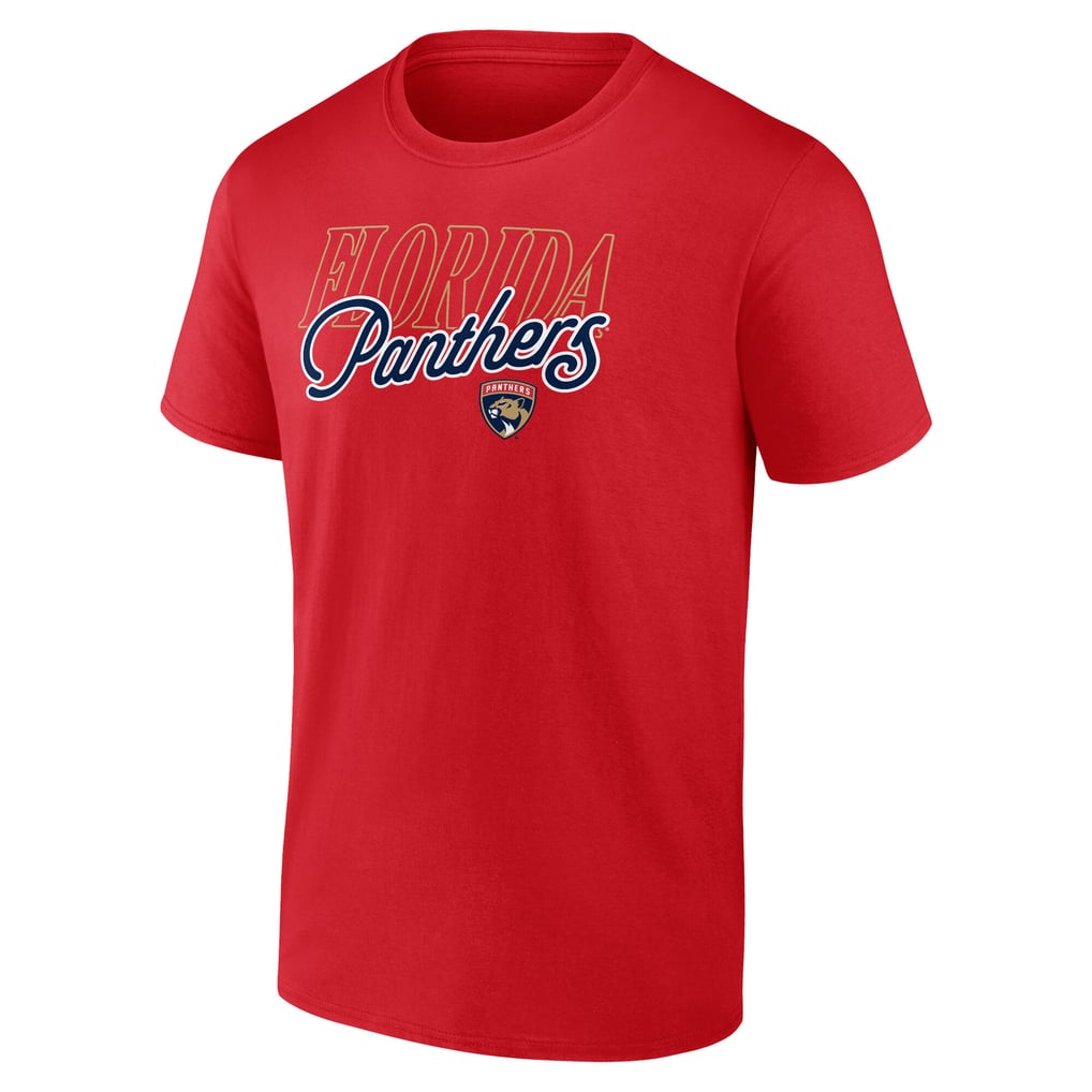 Florida Panthers Script T-Shirt - Red