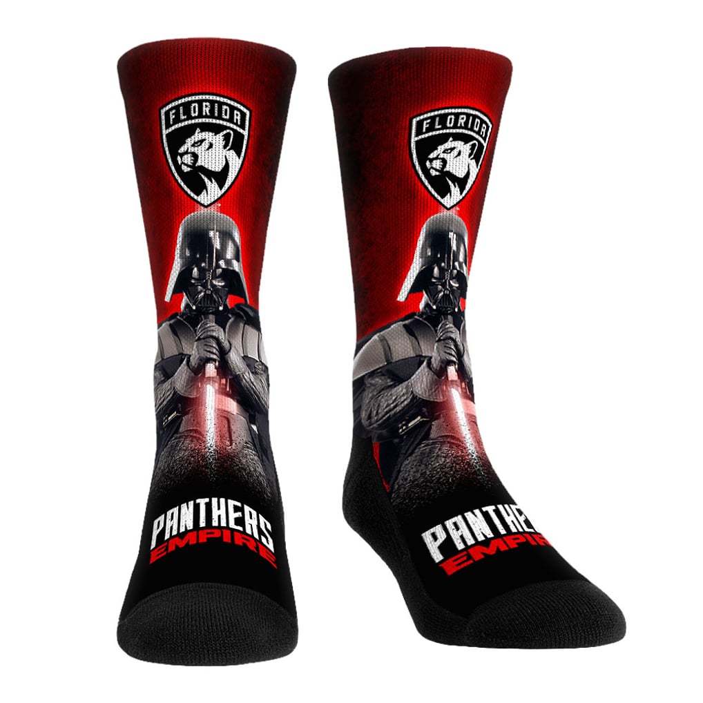 Darth Vader & Stormtrooper Florida Panthers Rock Em Socks Star Wars Three-Pack Crew Socks Set