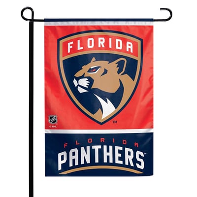 Florida Panthers WinCraft 12" x 18" Double-Sided Garden Flag