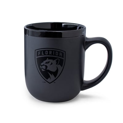 Florida Panthers WinCraft 17oz. Black Tonal Ceramic Mug