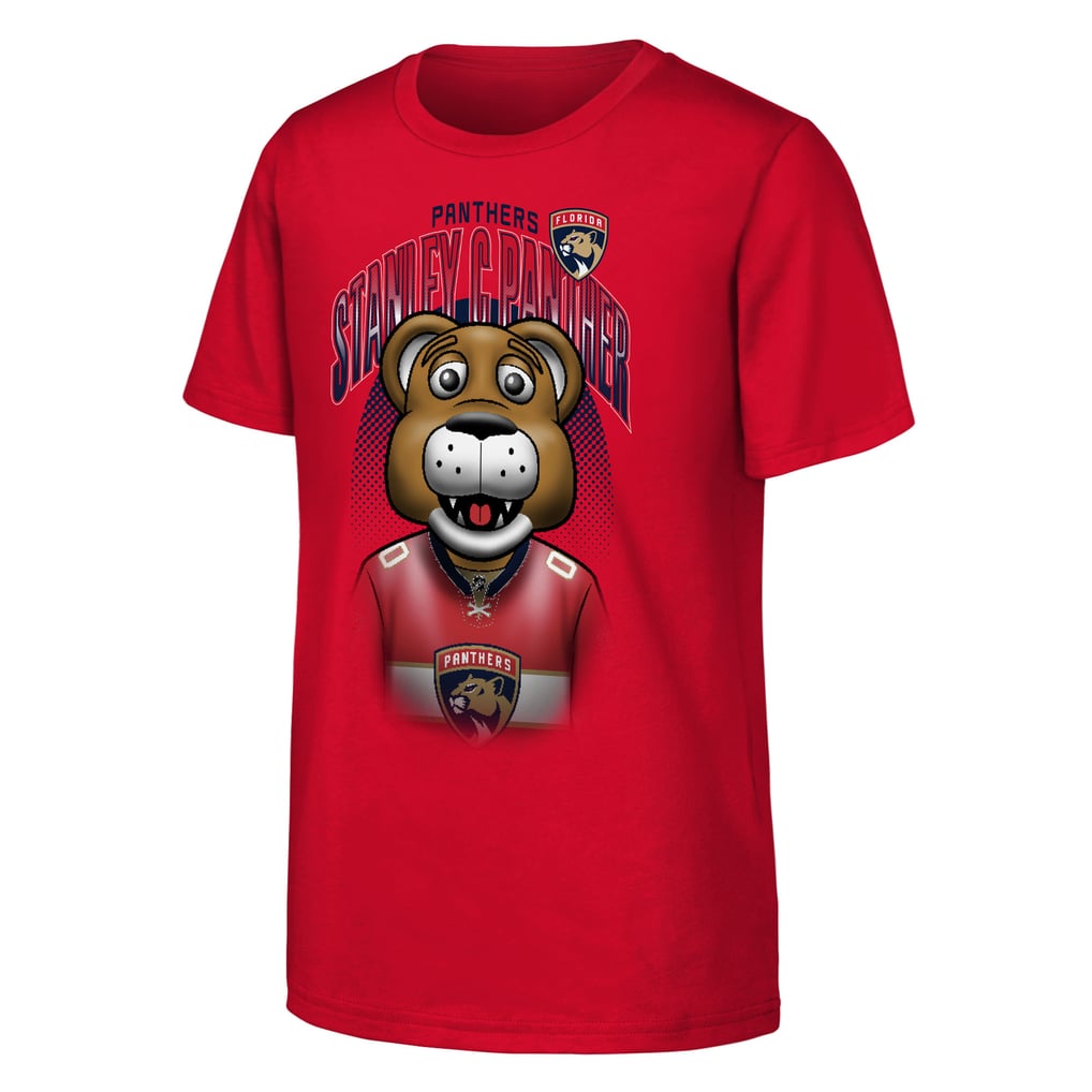  Florida Panthers Outerstuff Youth Mascot Highlight T-Shirt - Red