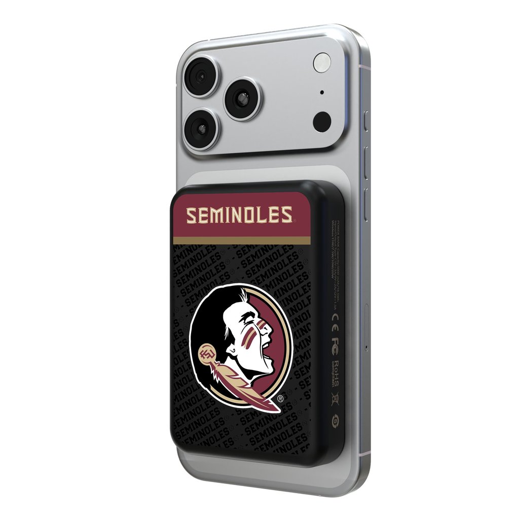 Florida State Seminoles Endzone Plus Wireless Power Bank