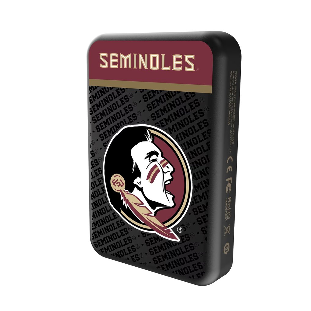 Florida State Seminoles Endzone Plus Wireless Power Bank
