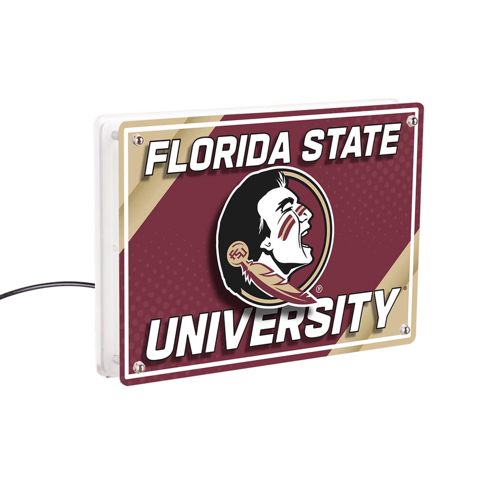 Florida State Seminoles LED Rectangle Tabletop Sign