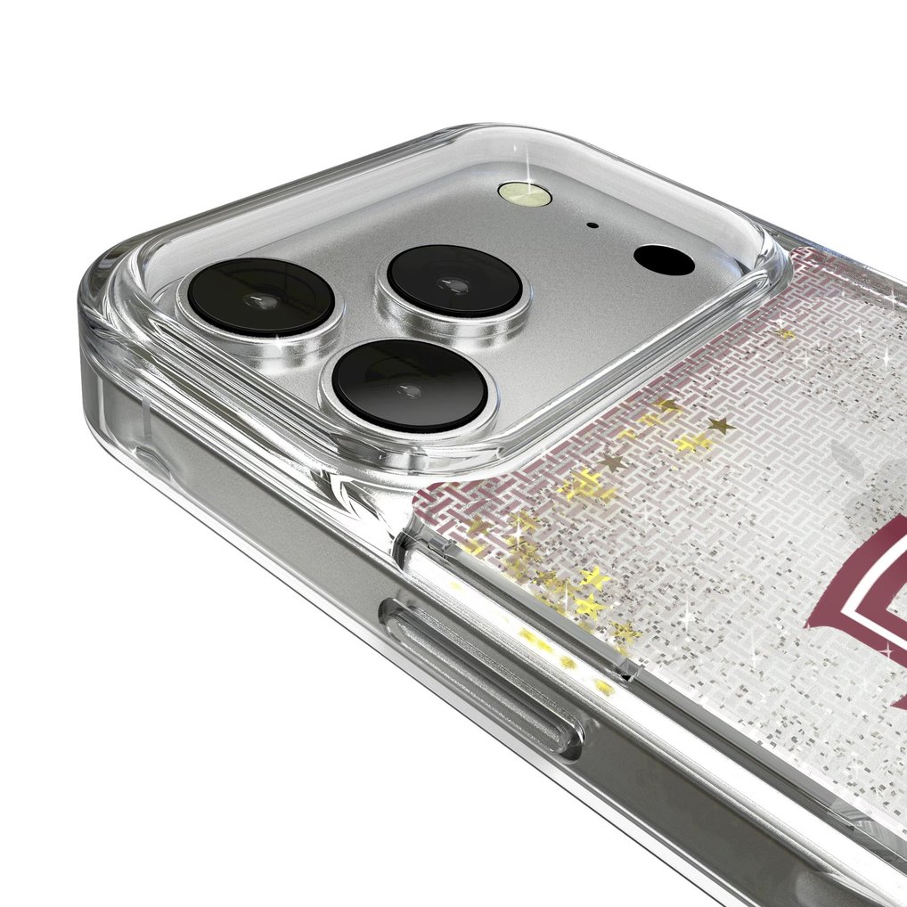 Florida State Seminoles Linen Logo iPhone Glitter Case