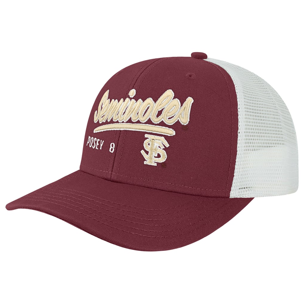 Buster Posey Florida State Seminoles Pro Trucker Snapback Hat - Garnet