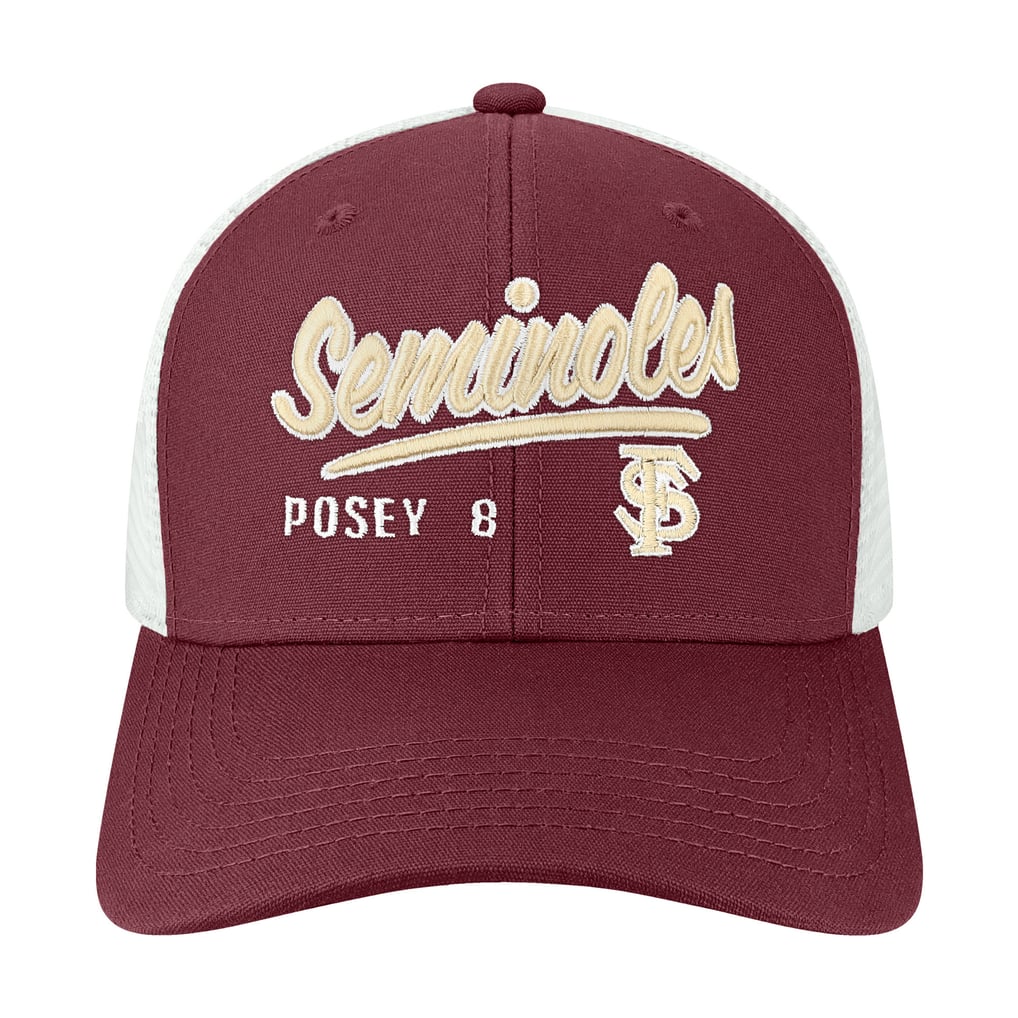 Buster Posey Florida State Seminoles Pro Trucker Snapback Hat - Garnet