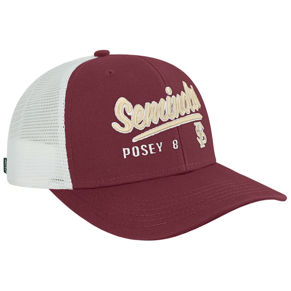 Buster Posey Florida State Seminoles Pro Trucker Snapback Hat - Garnet