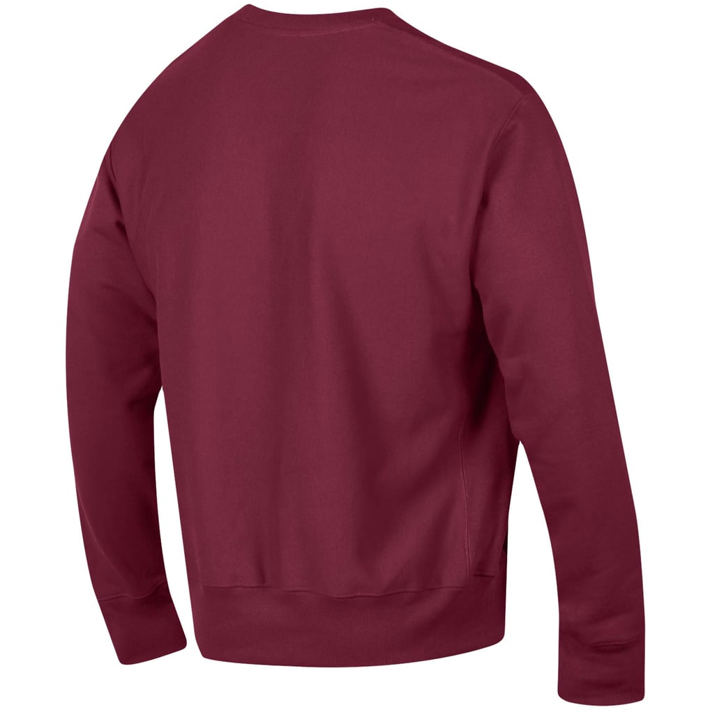Florida State Seminoles Champion Relaxed Fit Arch Reverse Weave Pullover Sweatshirt - Garnet