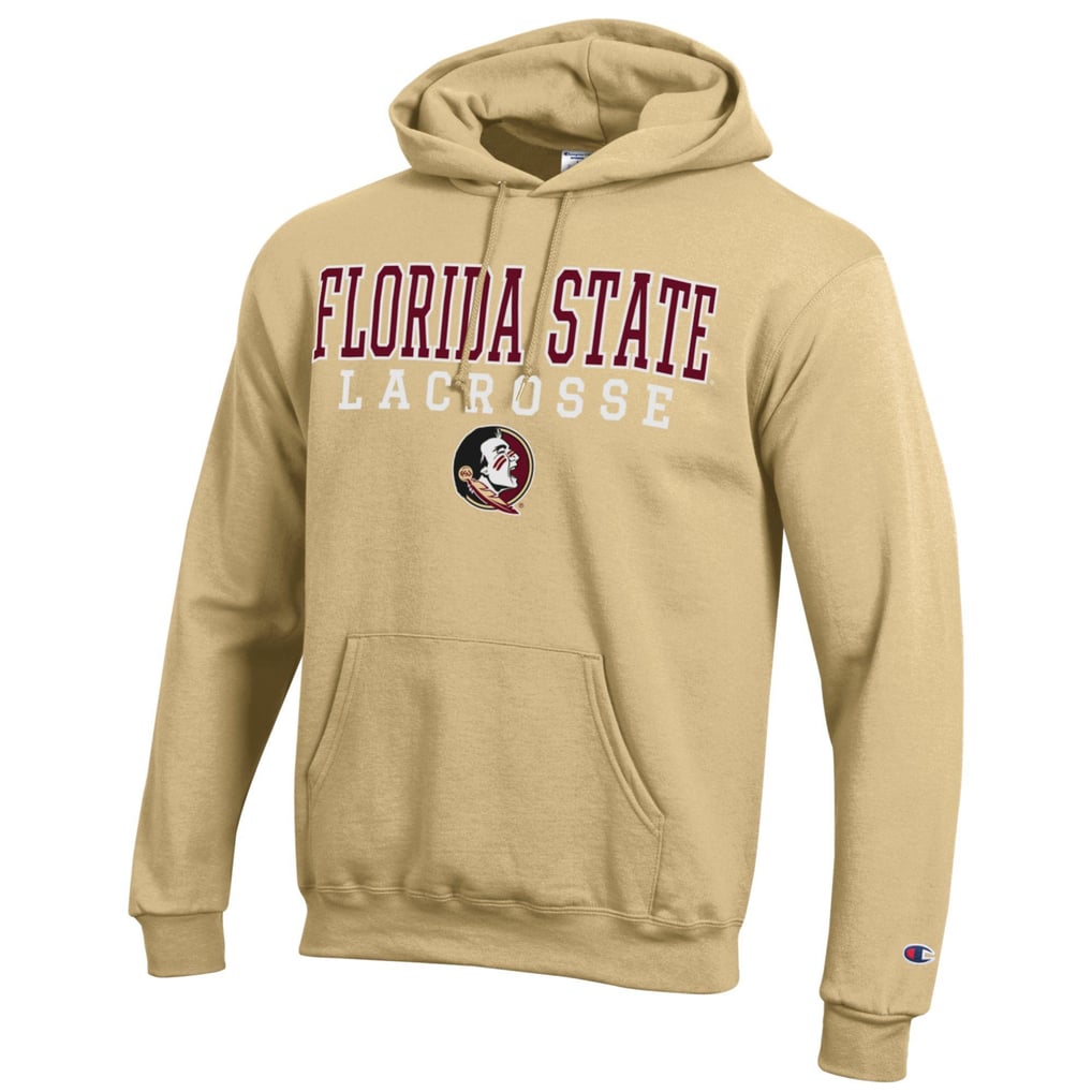 Florida State Seminoles Champion Lacrosse Stack Powerblend Pullover Hoodie – Gold