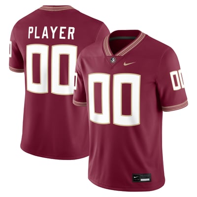 Florida State Seminoles Nike NIL Pick-A-Player Game Jersey - Garnet