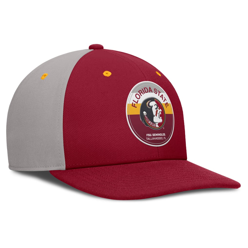 Florida State Seminoles Nike Prep Pro Performance Snapback Hat - Garnet/Gray