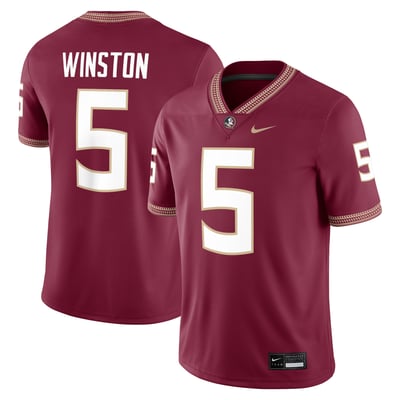 Jameis Winston Florida State Seminoles Nike Alumni Game Jersey - Garnet
