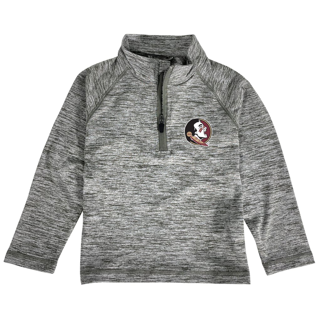 Florida State Seminoles Garb Toddler Matthew Quarter-Zip Pullover Jacket - Heathered Gray